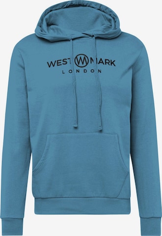 WESTMARK LONDON Sweatshirt 'Signature' i blå: forside