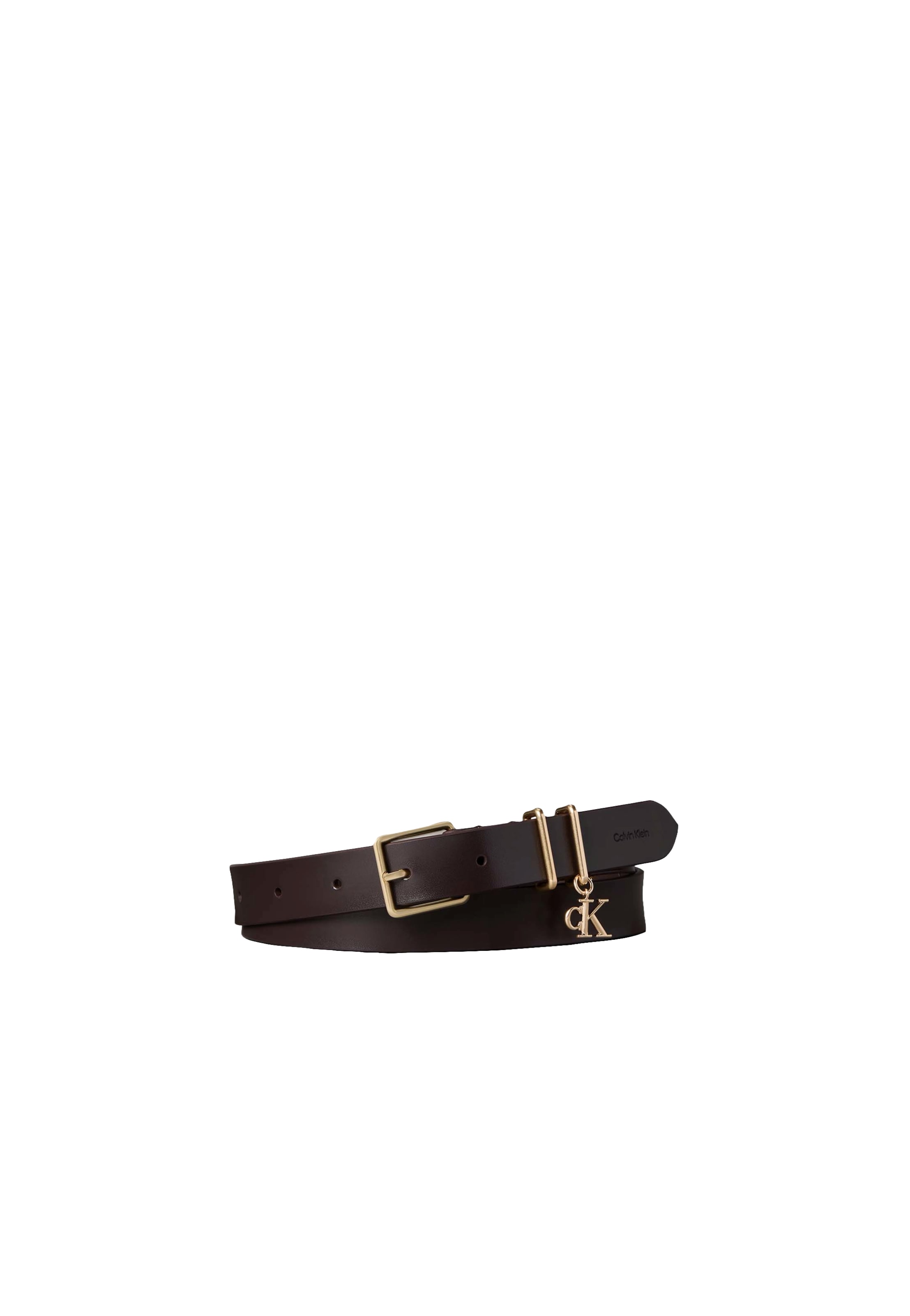 Cintura di Calvin Klein in marrone: frontale