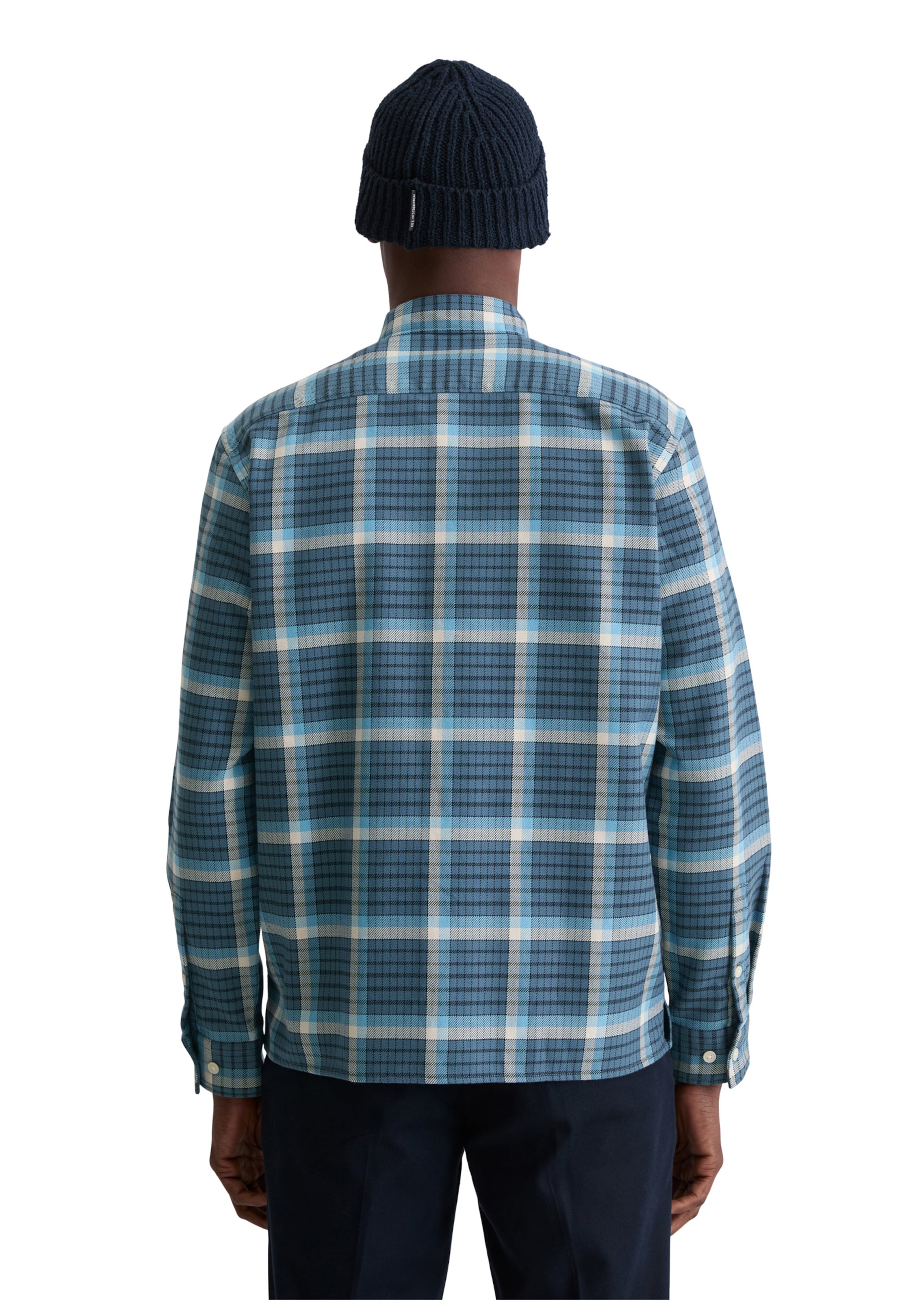 Marc O'Polo Regular fit Button Up Shirt in Blue