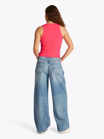 Tommy Jeans - Top en rojo