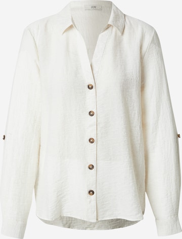 JDY Bluse 'JDYLAUREL' i beige: forside