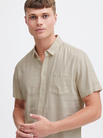 !Solid Slim fit Overhemd 'Allan' in Beige