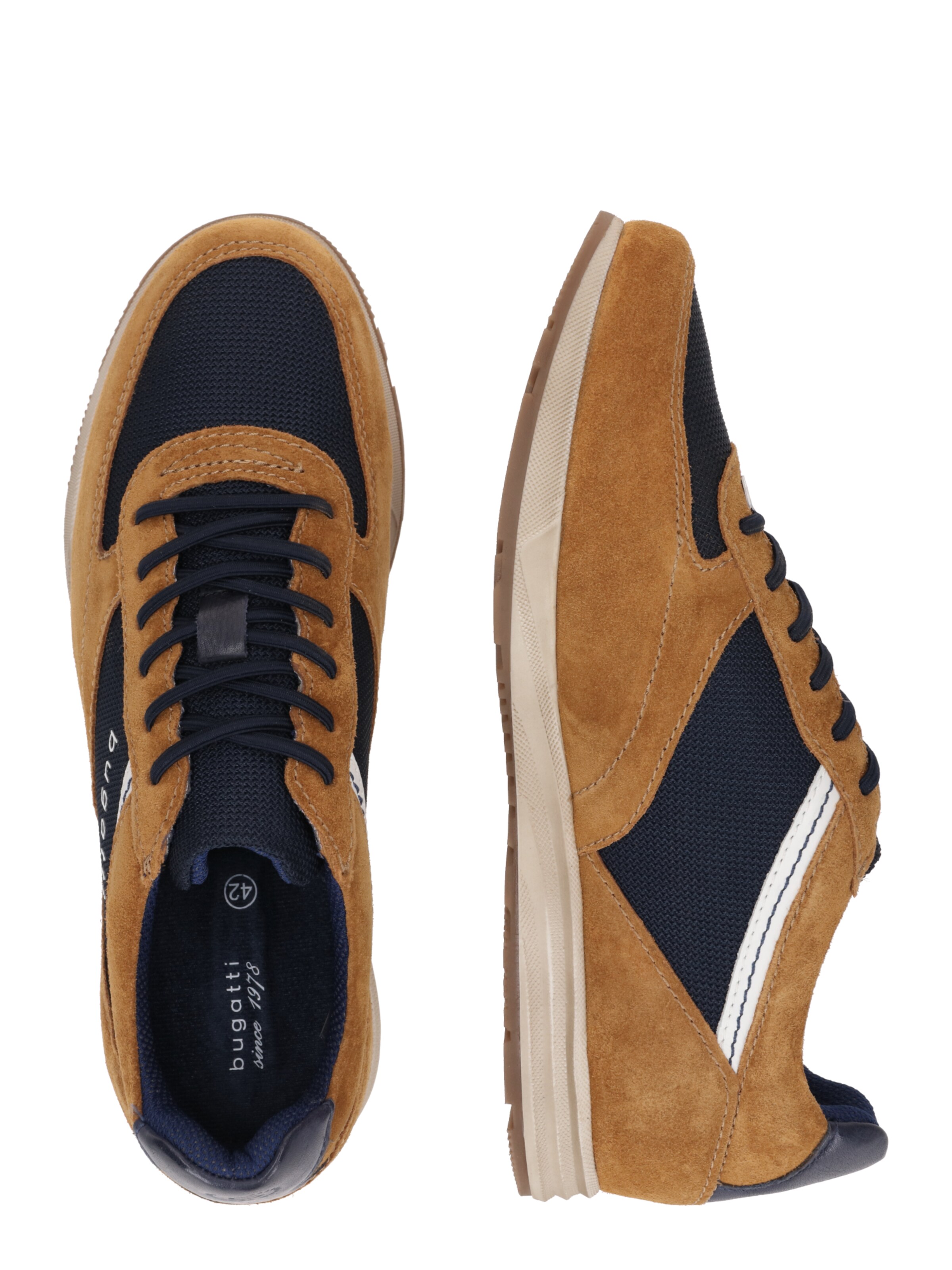 bugatti - Zapatillas deportivas bajas 'Marlo Revo' en marrón: lado