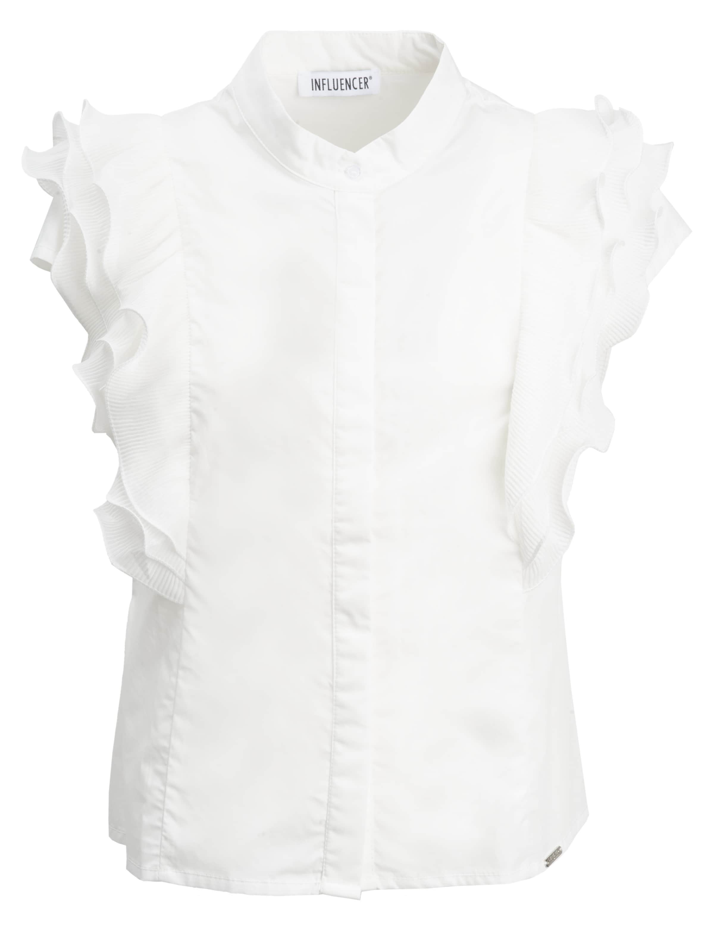 Influencer Блуза в бяло: отпред