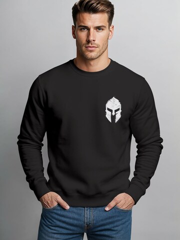 Neverless Sweatshirt 'Sparta 1' in Black
