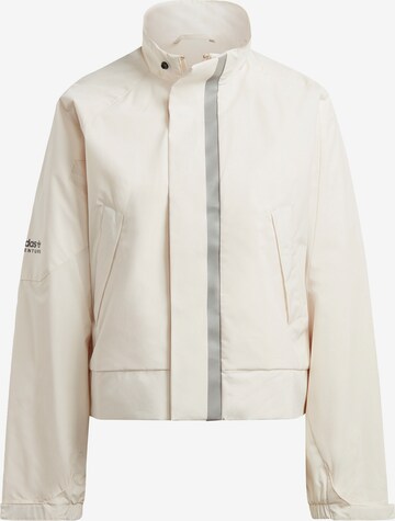 ADIDAS ORIGINALS Sportjacke 'Adventure Crop' in Beige: predná strana