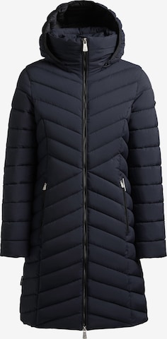 khujo Winter Coat 'Darcie' in Blue: front