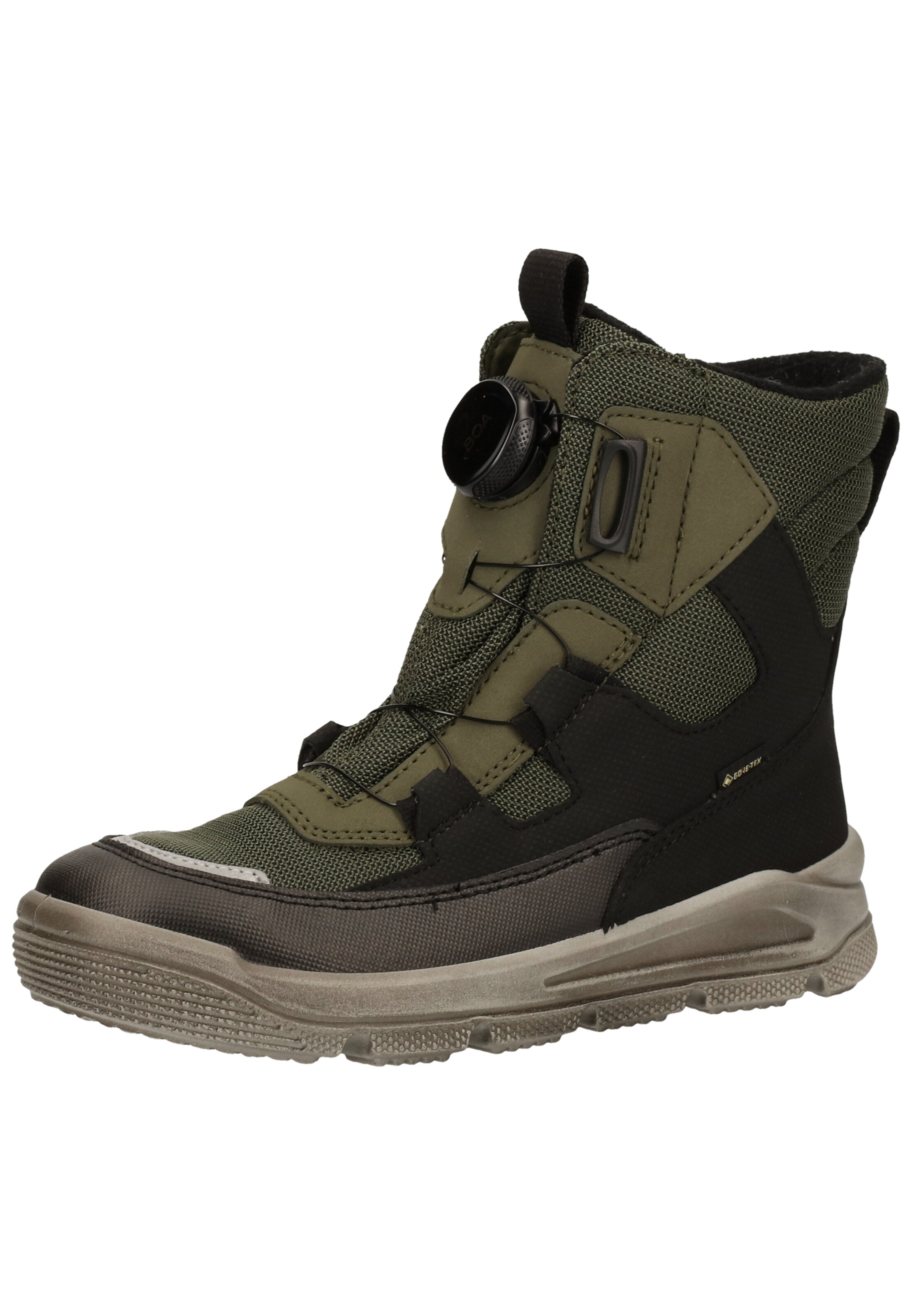 SUPERFIT Snowboots 'Mars' in Grün: Vorderseite