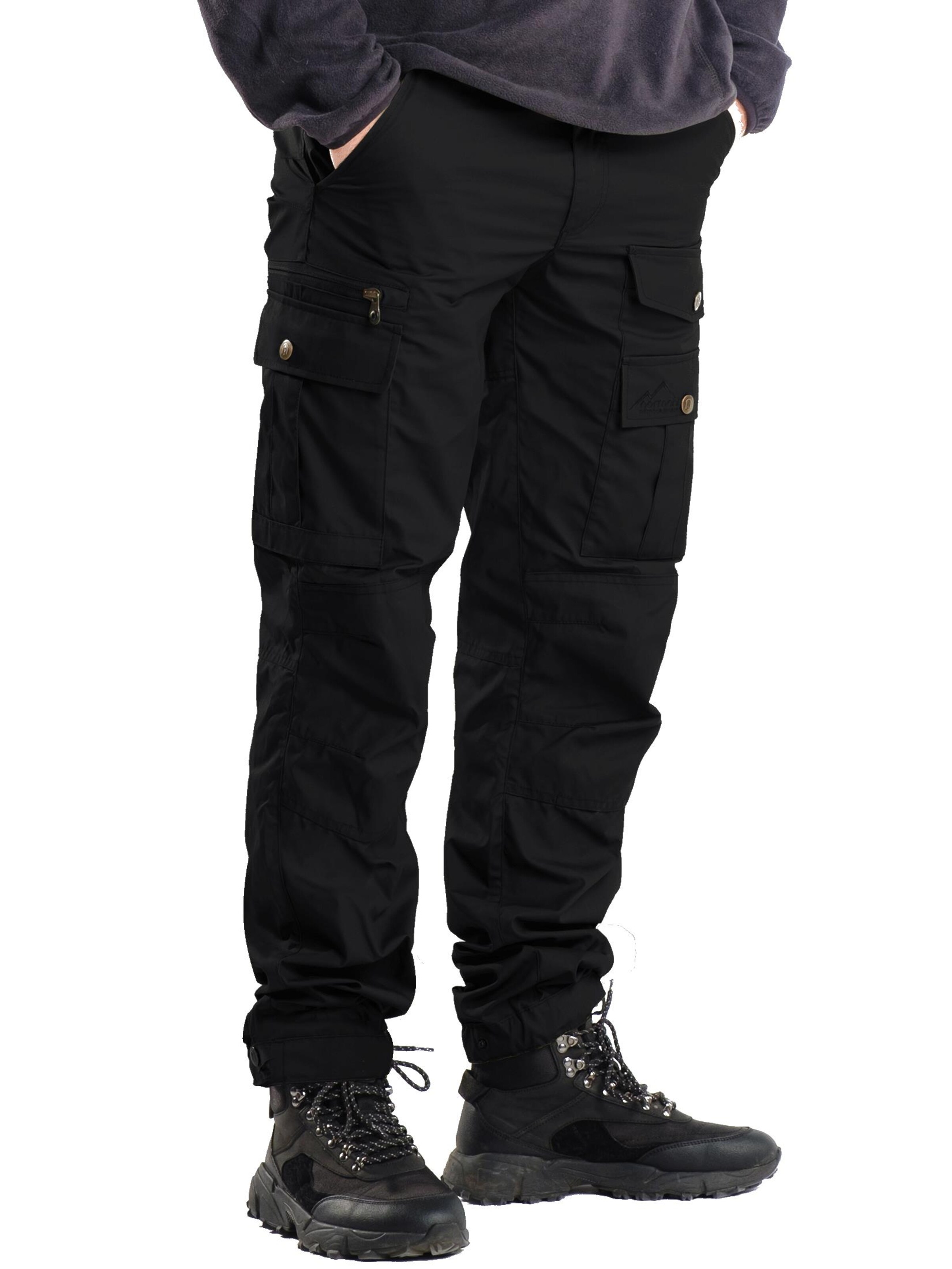 normani Regular Hose 'Leviathan' in Schwarz