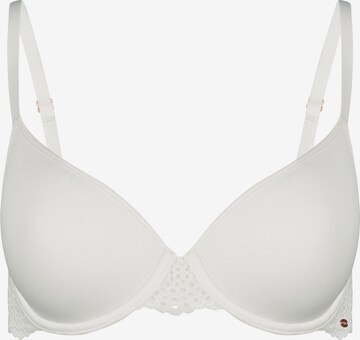 Skiny T-shirt Bra in Beige: front