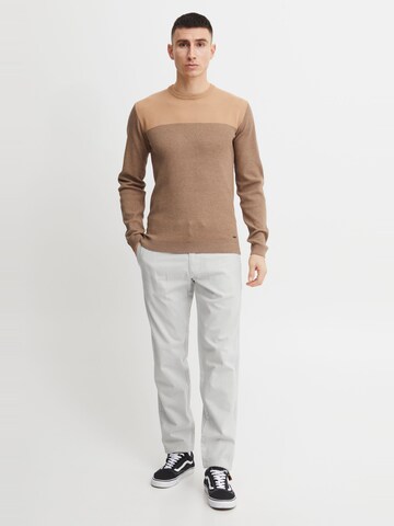INDICODE JEANS Regular Trousers 'Ives' in White