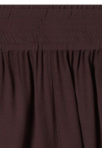 CECIL Wide leg Pants in Brown