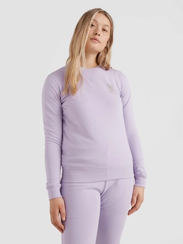 Sweat-shirt O'NEILL en violet : devant