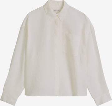 Chemisier Marc O'Polo en blanc : devant
