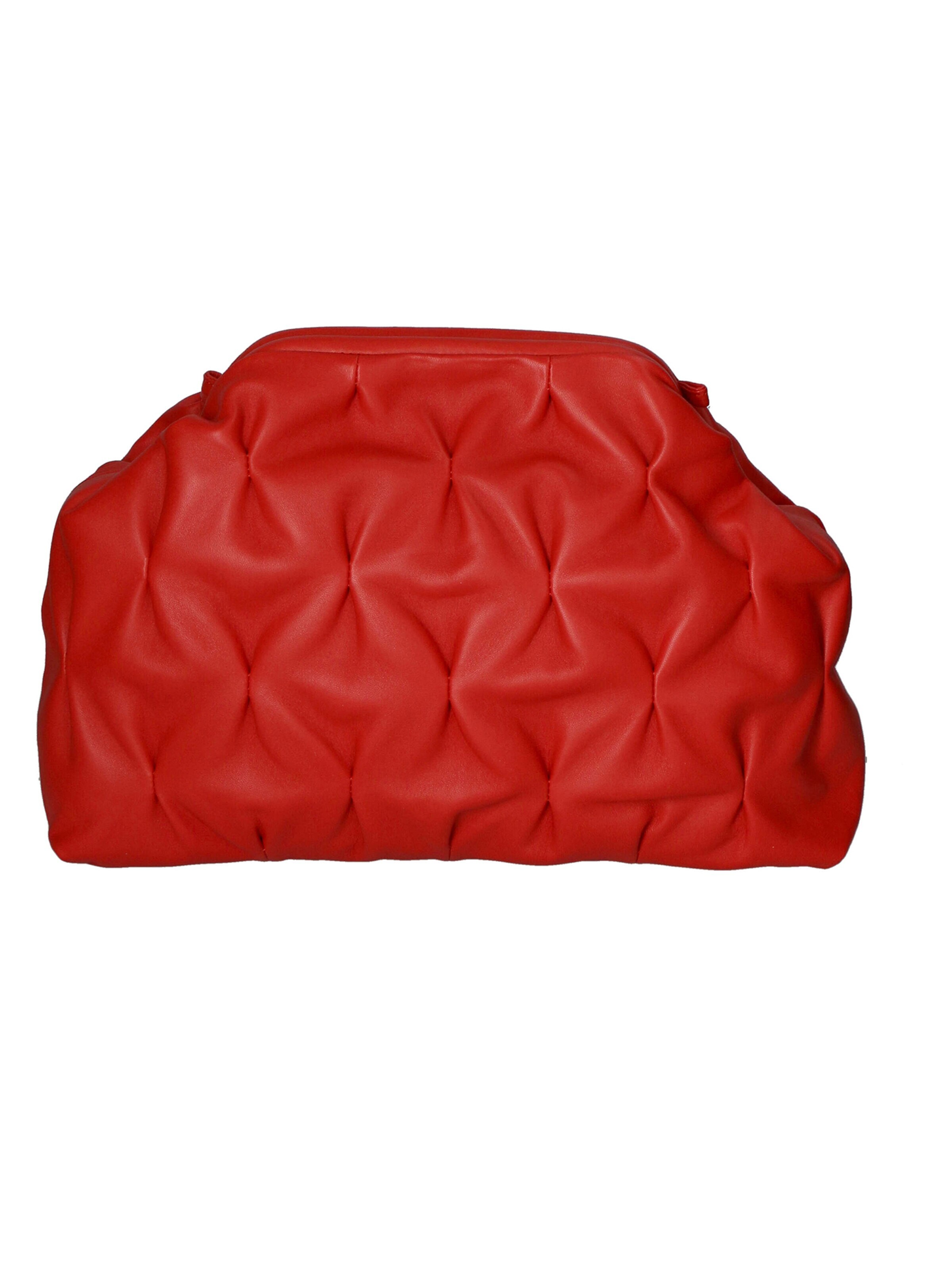 Pochette 'Pochette Verona in Pelle Sauvage - Tracolla Regolabile Made in Italy' di Gave Lux in rosso: frontale