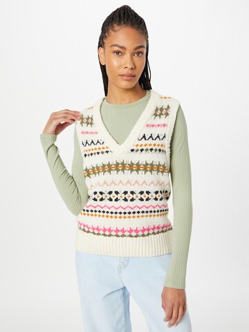 SCOTCH & SODA Sweater in White: front