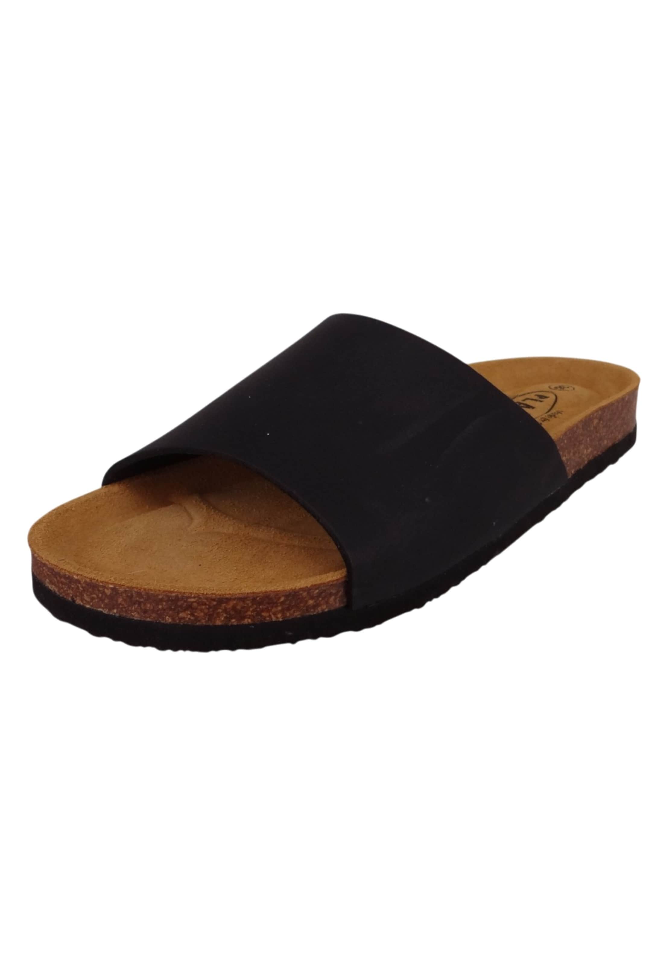 Plakton Mules 'Bala Dakota' in Black: front