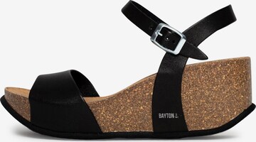 Bayton Sandaler 'Maya' i sort: forside