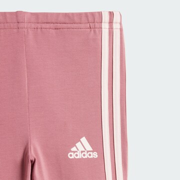 ADIDAS SPORTSWEAR Sweatsuit 'Essentials' in Pink