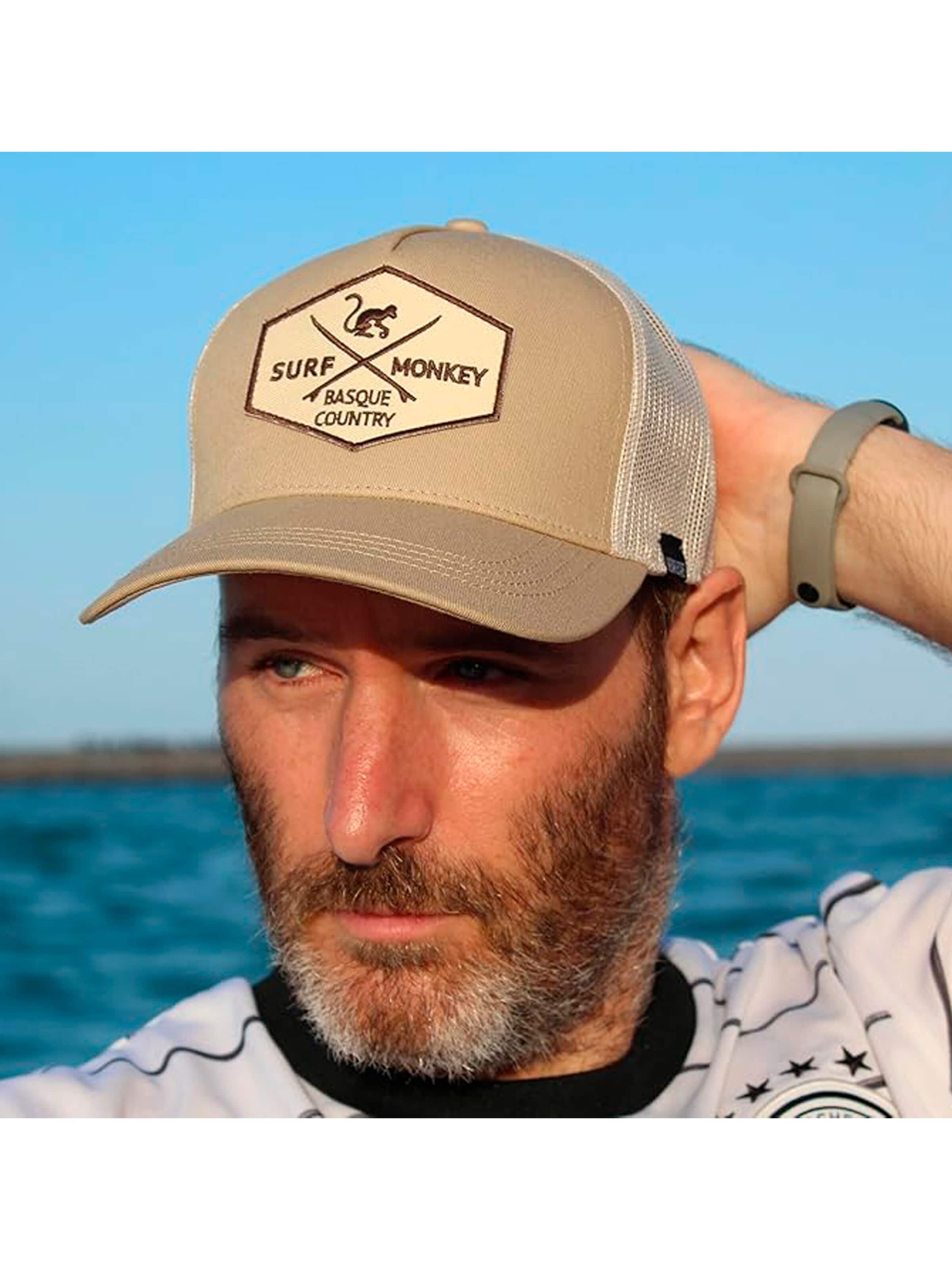 Surf Monkey - Boné desportivo em bege