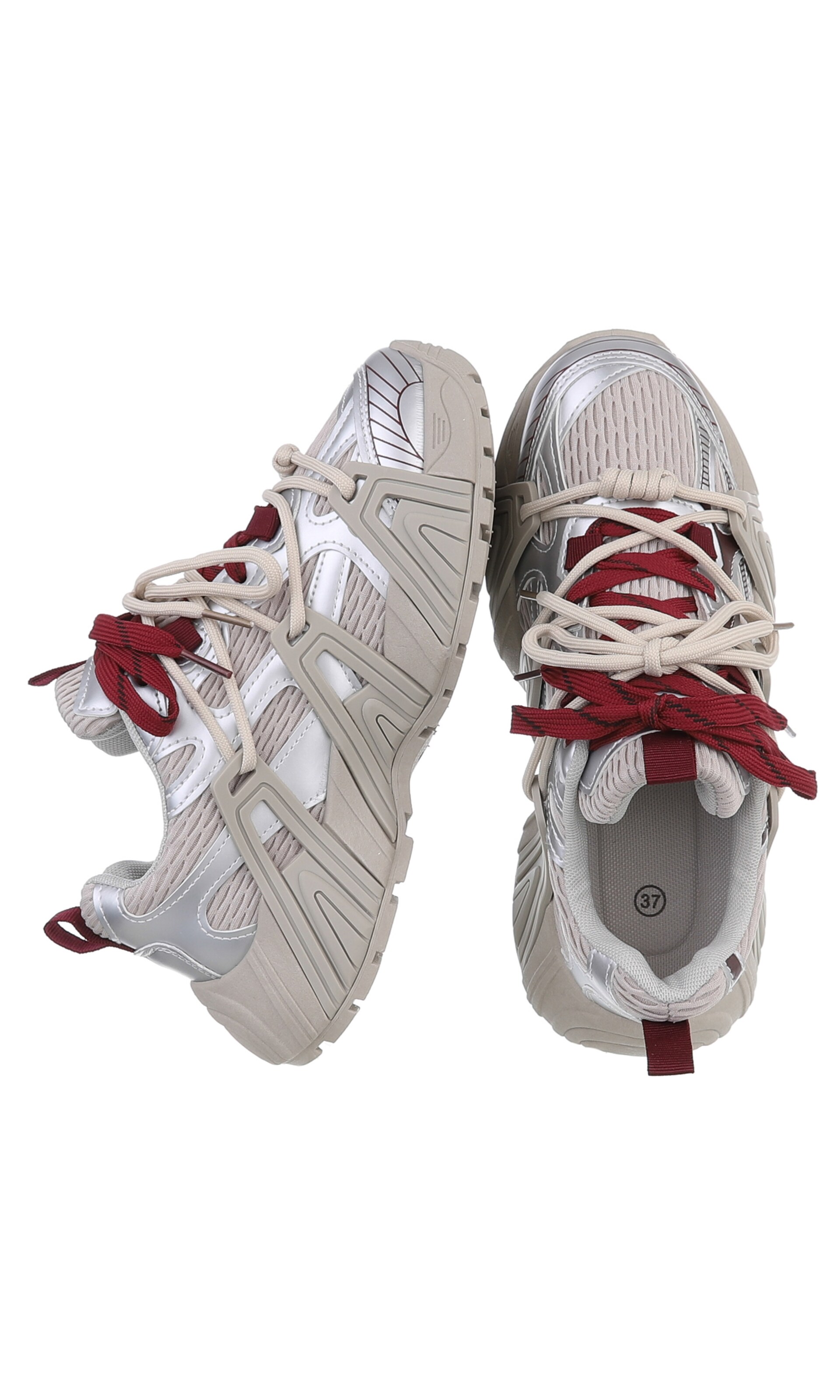 Ital-Design Sneaker in Silber