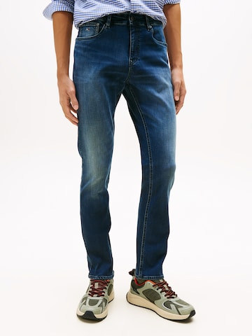Coupe slim Jean 'SCANTON' Tommy Jeans en bleu : devant