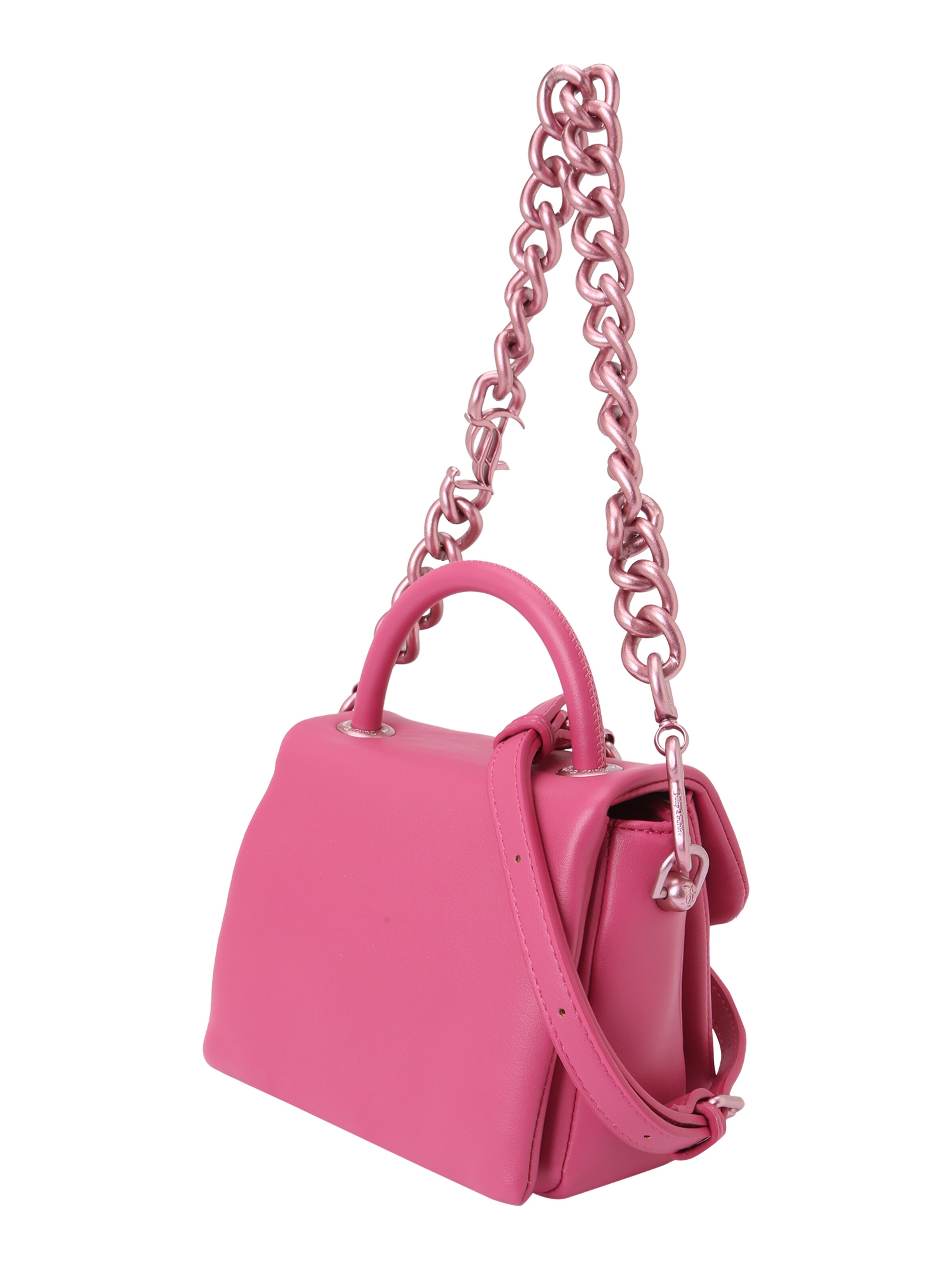 Juicy Couture Handtas in Roze: zijkant