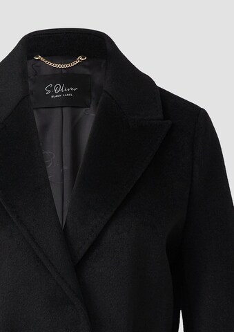 s.Oliver BLACK LABEL Tussenmantel in Zwart