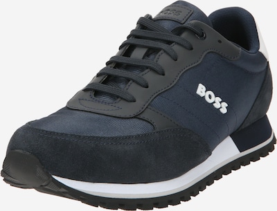 BOSS Black Zapatillas deportivas bajas 'Parkour' en azul oscuro, Vista del producto