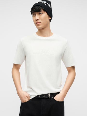 Maglietta 'JORCATSKILLS' di JACK & JONES in bianco