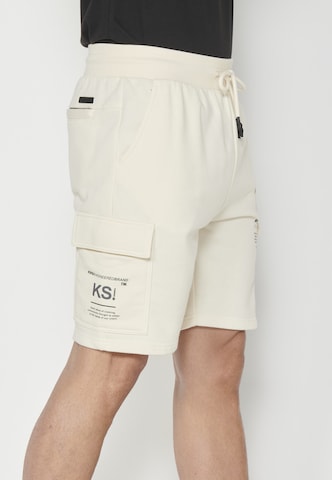 KOROSHI Regular Shorts in Weiß