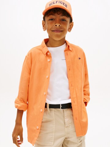 TOMMY HILFIGER Regular fit Overhemd in Oranje: voorkant