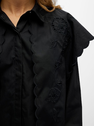 OBJECT Bluse i sort