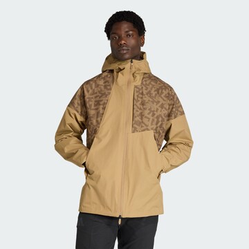 Veste outdoor 'Xperior 2.5' ADIDAS TERREX en marron : devant