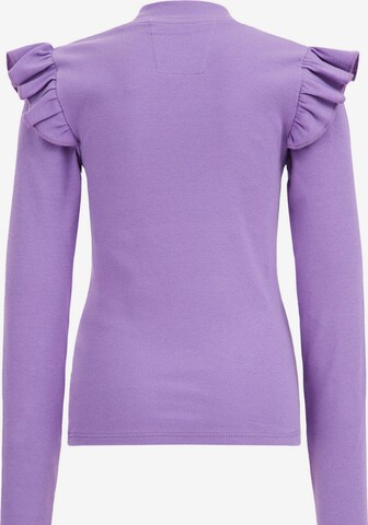 T-Shirt WE Fashion en violet