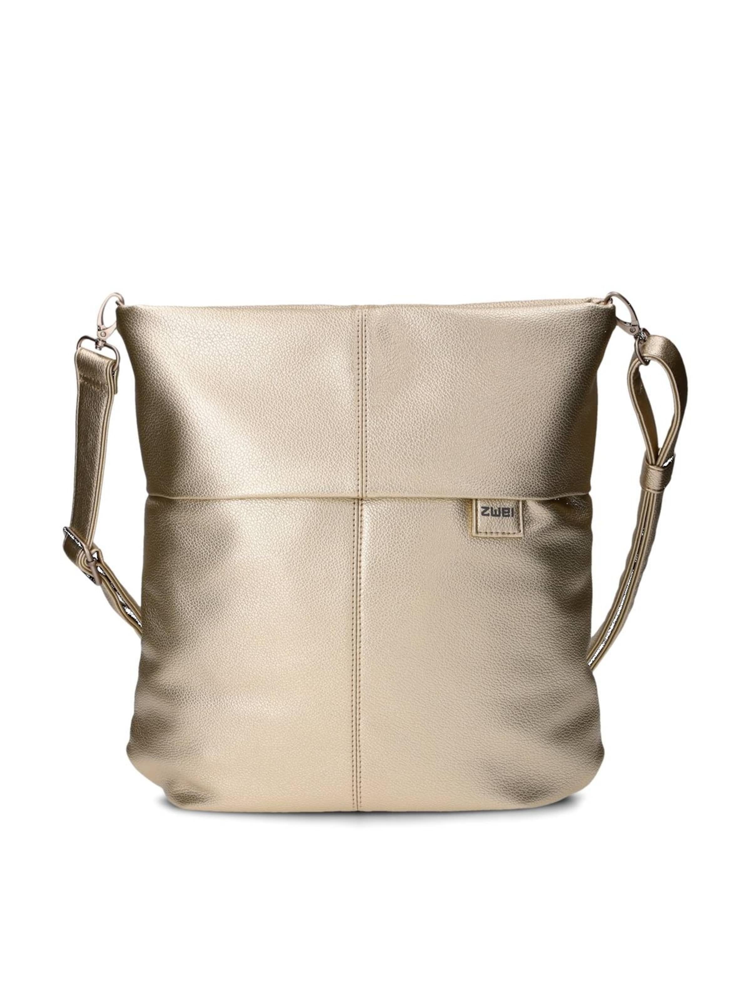 Borsa a spalla 'MADEMOISELLE.M M12' di ZWEI in oro