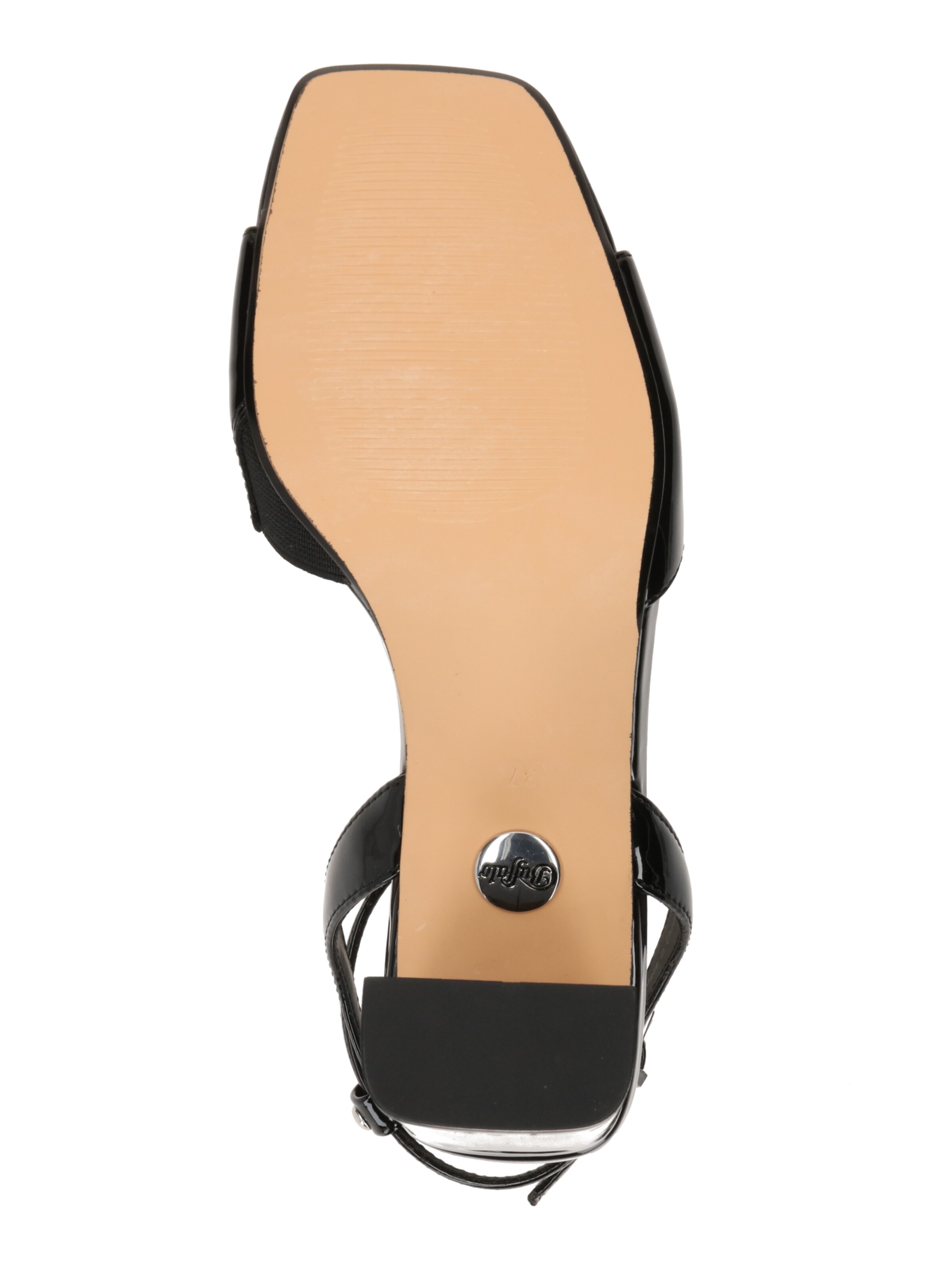 BUFFALO Sandale 'April Neat' in Schwarz