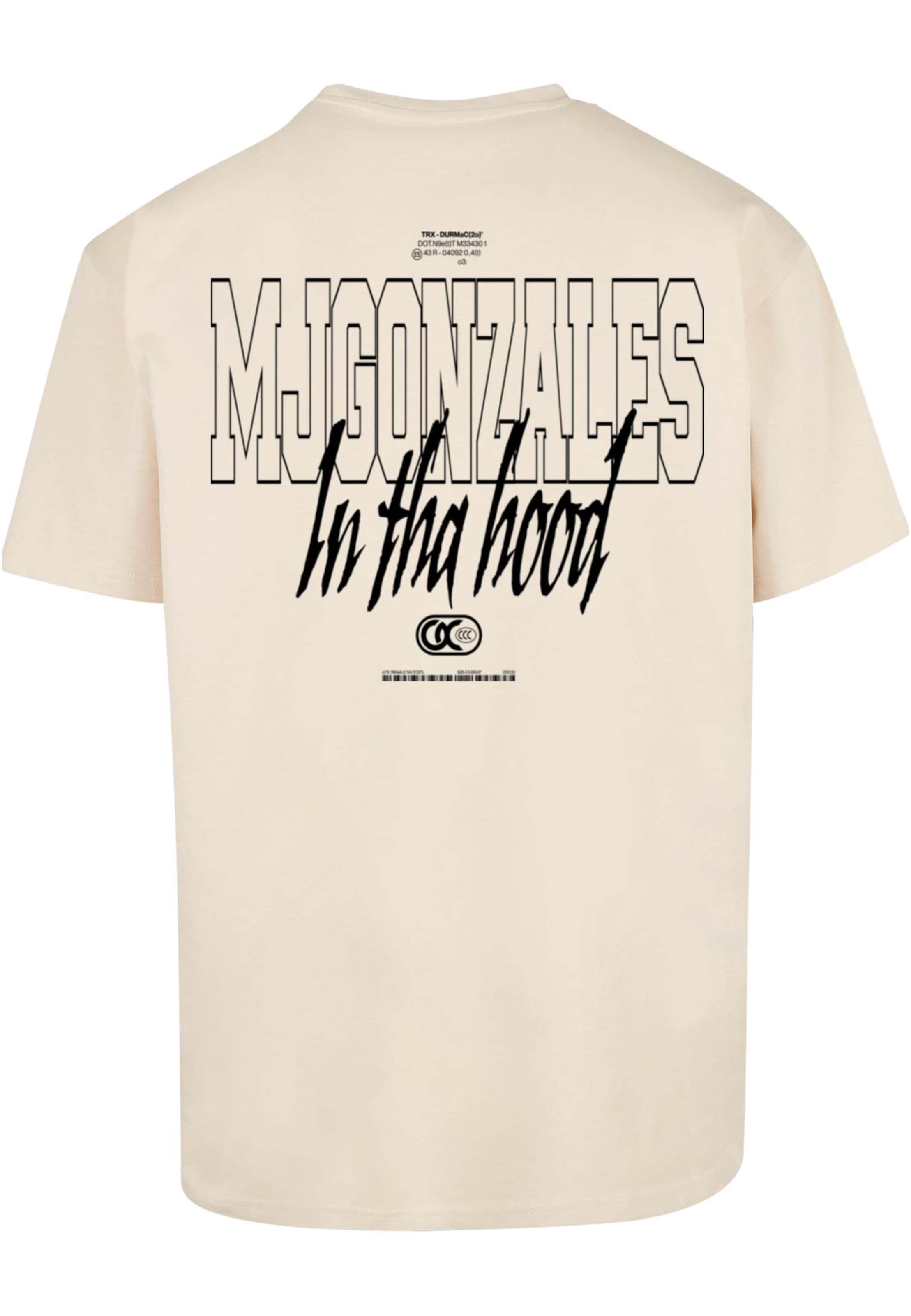 MJ Gonzales T-shirt 'In tha Hood V.2' i beige