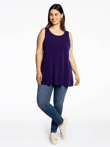 Yoek Top in Purple