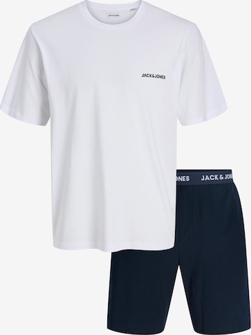JACK & JONES Pyjama kort 'JACEVEREST' in Blauw: voorkant