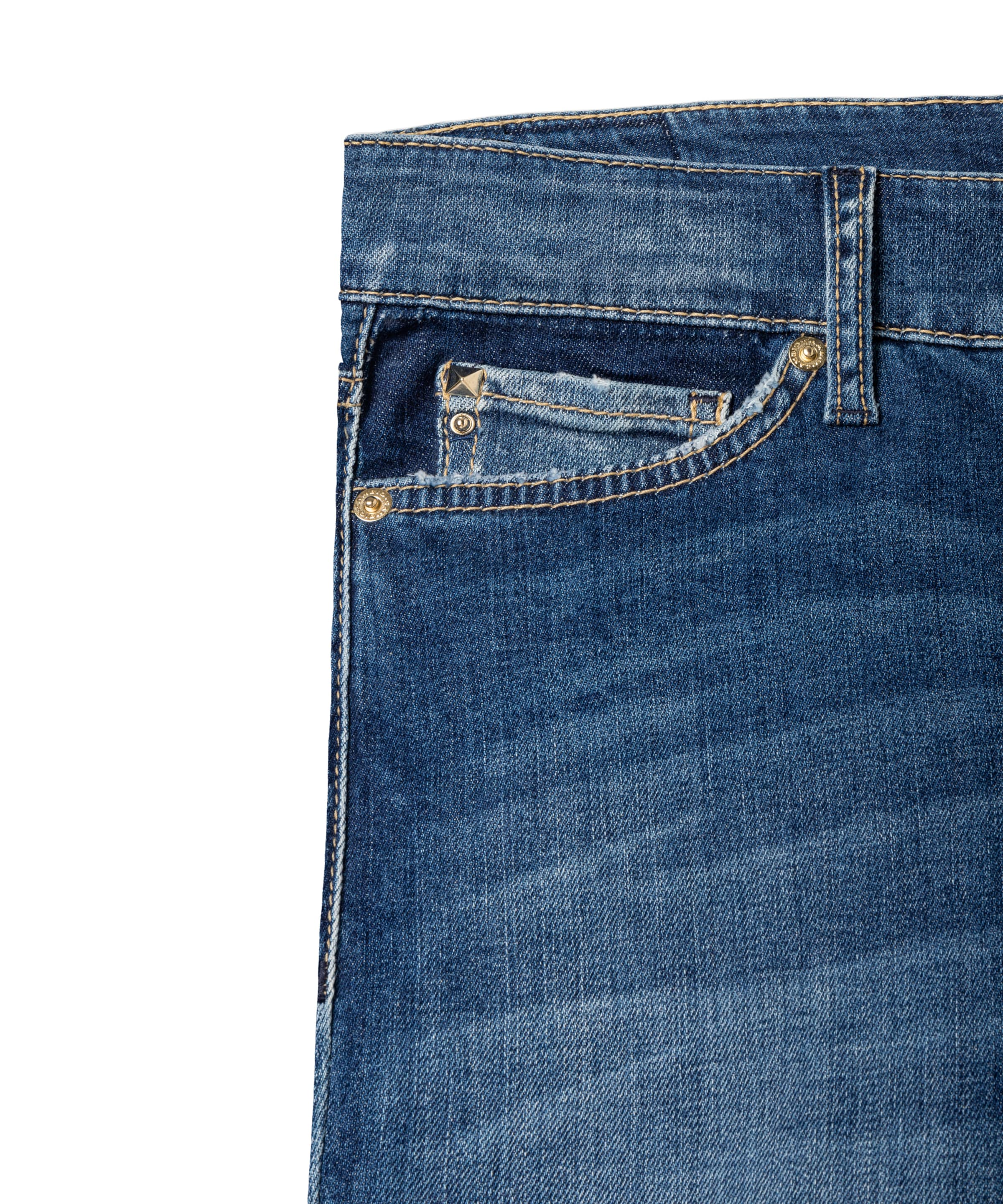 Cambio Slimfit Jeans 'Piper' in Blauw