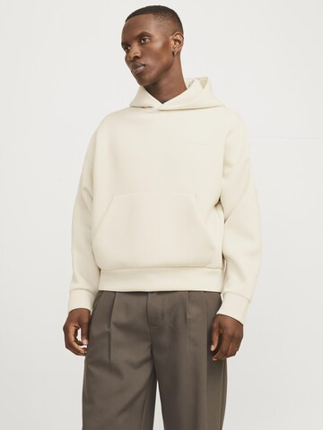 Felpa 'JCOKINETIC' di JACK & JONES in beige: frontale