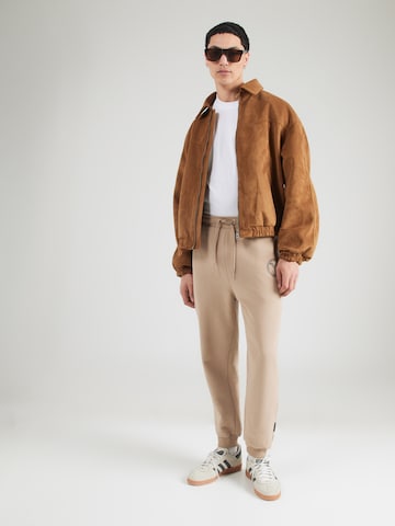 Tapered Pantaloni de la Carlo Colucci pe maro