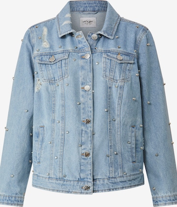 Angel of Style Between-Season Jacket in Blue: front