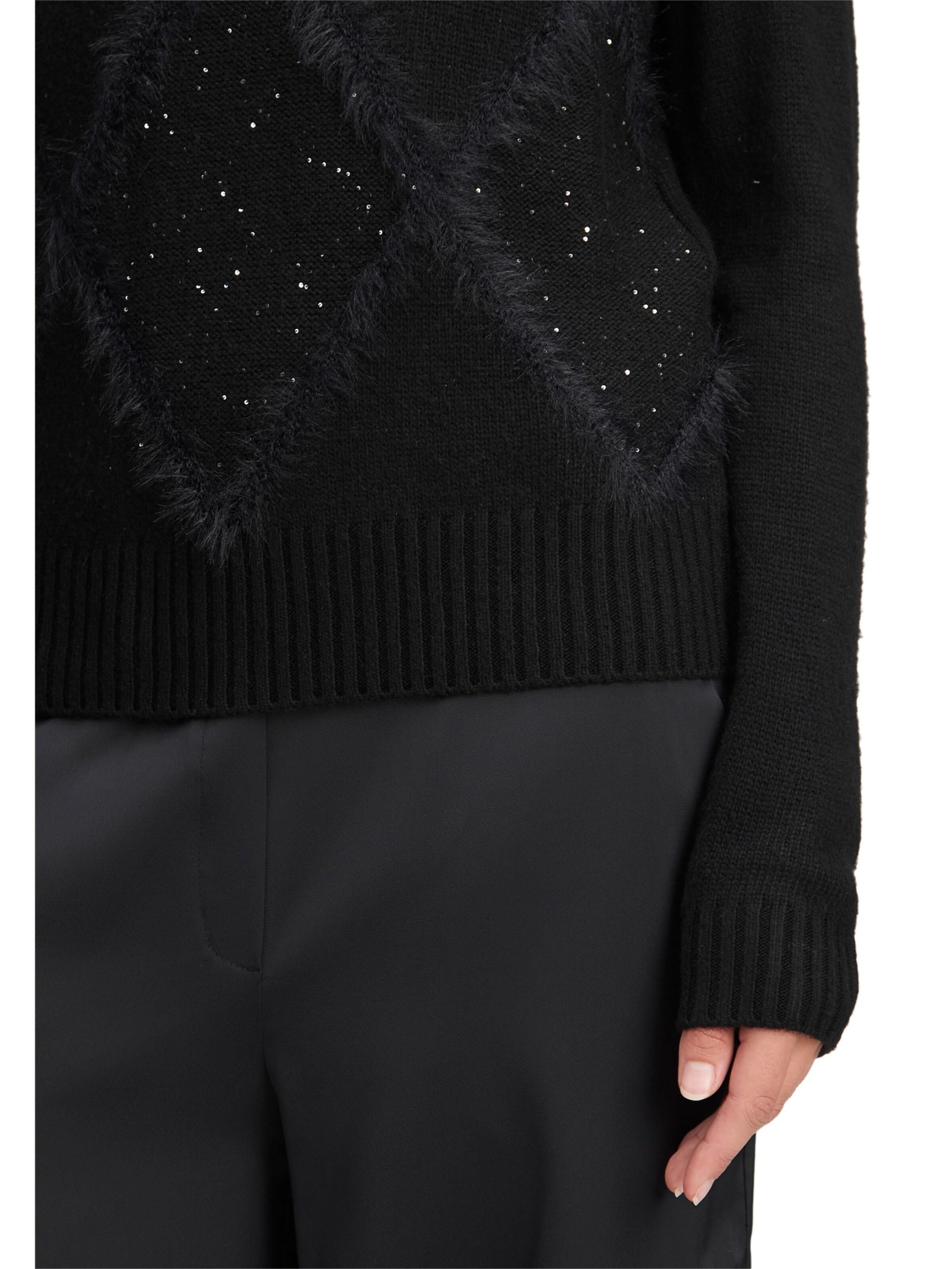 Pull-over Betty & Co en noir