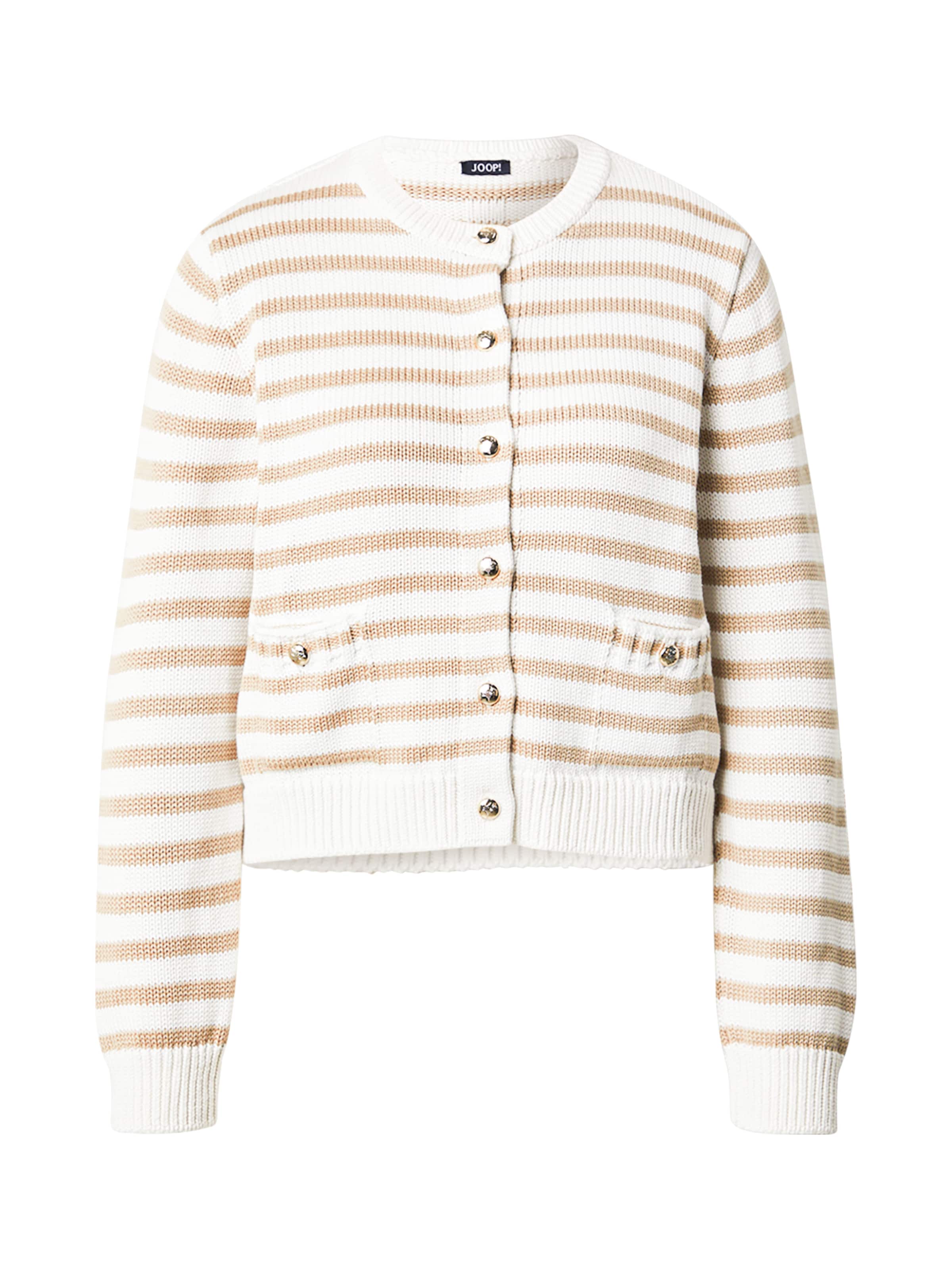 JOOP! Knit cardigan 'Kola' in Brown: front