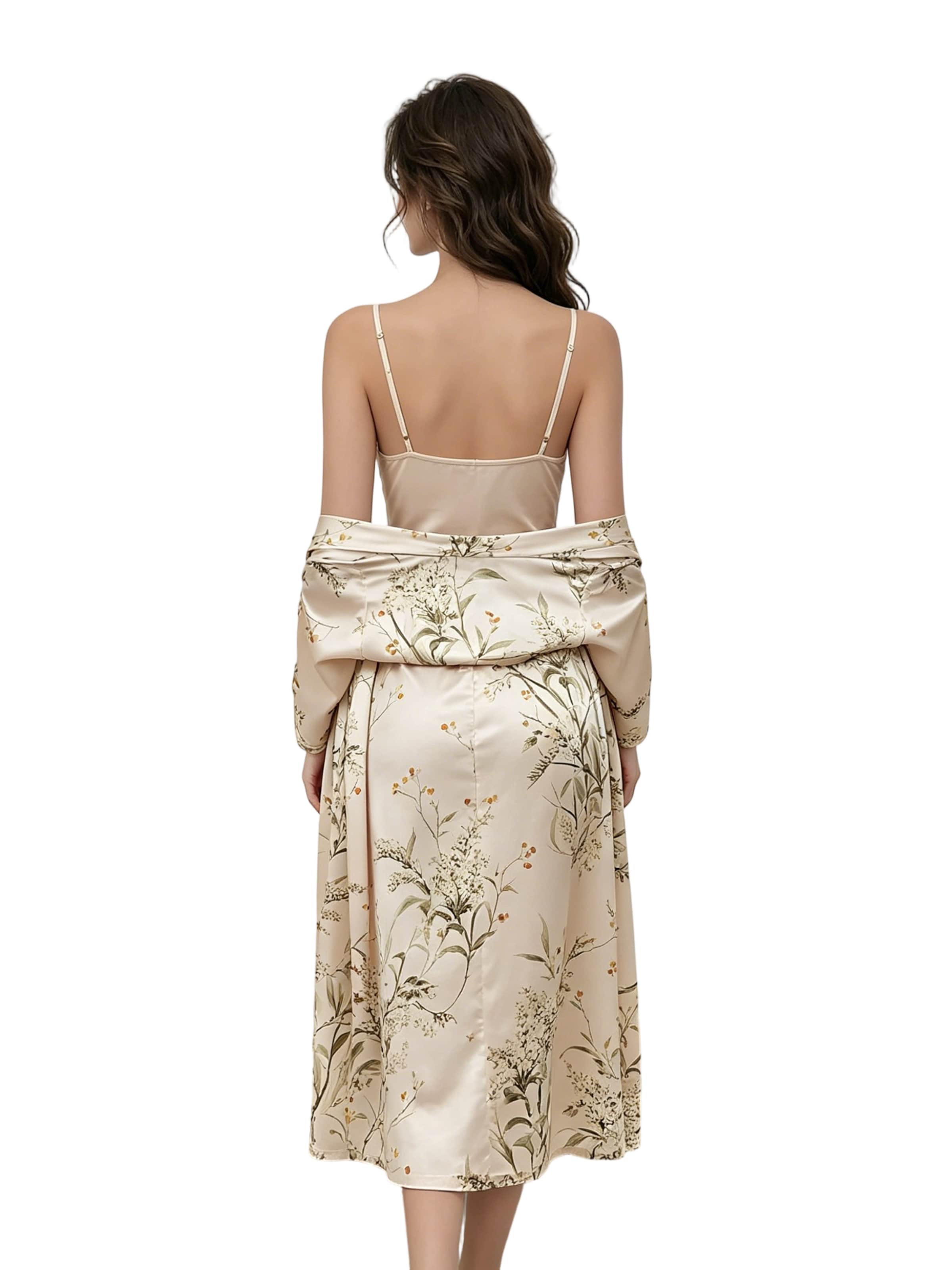 Yesfashion Pajama in Beige