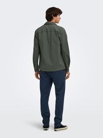 Only & Sons Prechodná bunda 'ONSMark' - Zelená