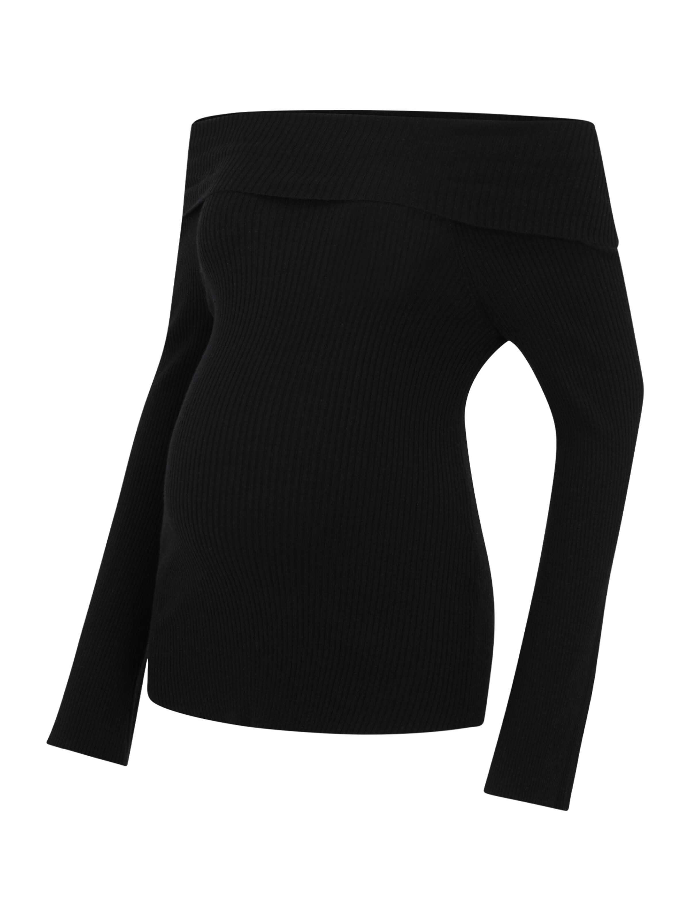 Only Maternity - Pullover 'OLMJAYDEN' em preto: frente