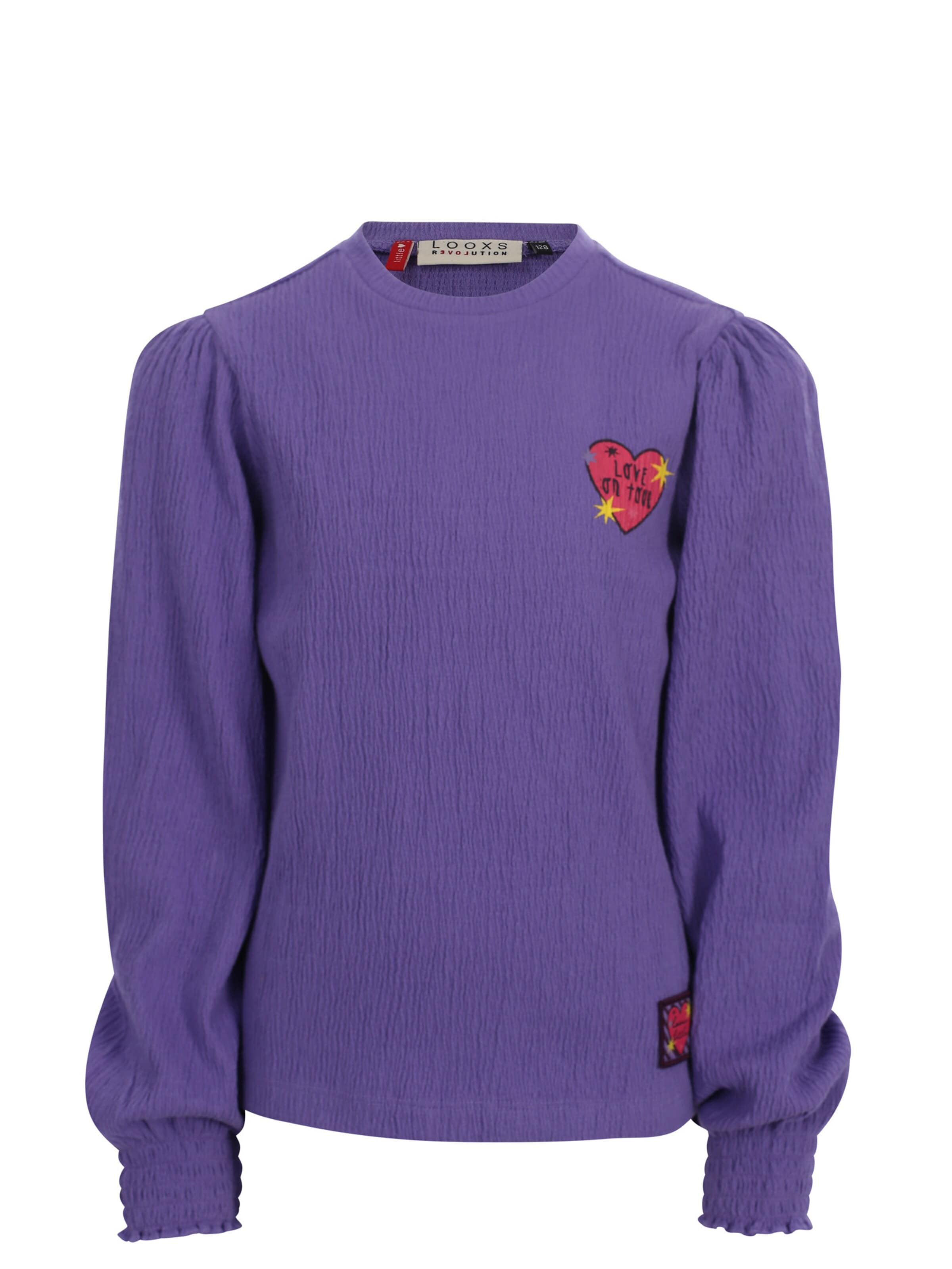 Looxs Revolution Shirt in Purple: front